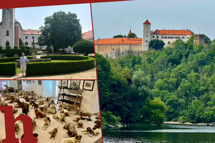 Vranov-Stausee: Nordische Ruhe und exzentrische Burg 