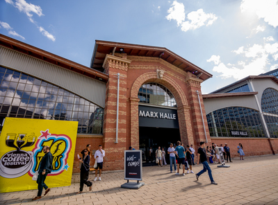 Marx Halle 1030 von außen