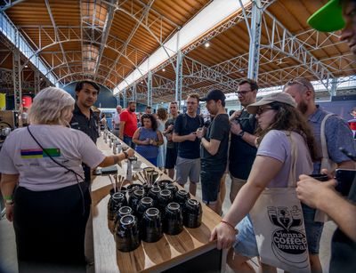 Vienna Coffee Festival in action