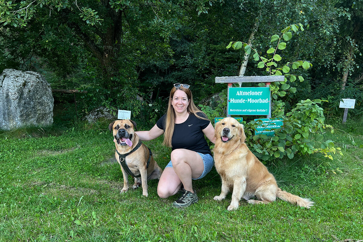 Altmelon im Waldviertel: Hunde-Moorbad und Felsriesen