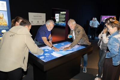 Spiel bei Titanic Ausstellung: "Entwische dem Eisberg"