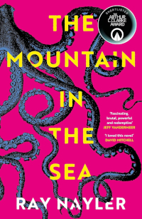 Buchcover von Ray Nayler, The Mountain in the Sea, zeigt Tentakeln eines Oktopusses / Kraken