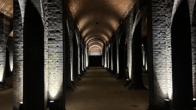 Der Wasserspeicher von 1894 am Žlutý kopec in Brünn.