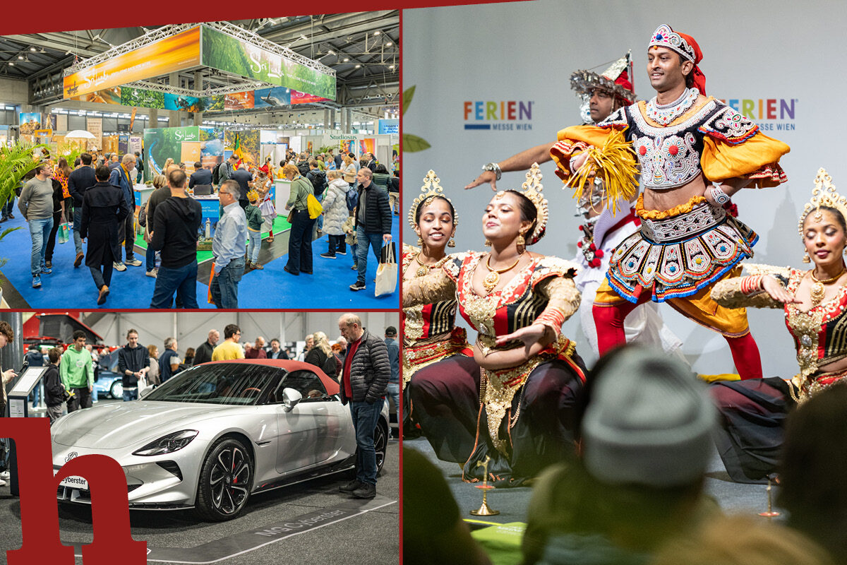Ferien-Messe 2026 mit Vienna Drive: Gewinn 2×4 Tickets!