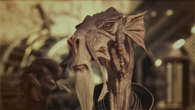 Sebulba aus Star Wars Episode 1 in Galactic Racer