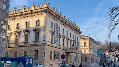 Besední dum in Brno. Außenansicht.