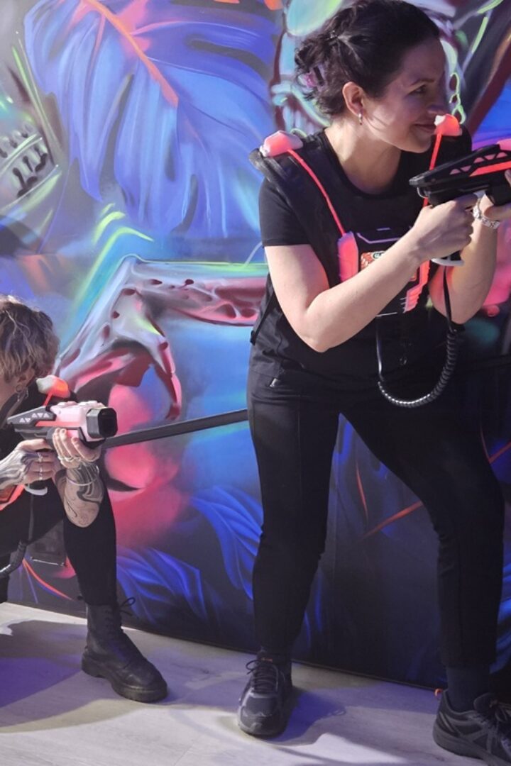 Lasertag und Pixel Games im Prater: Mega-Halle im Test