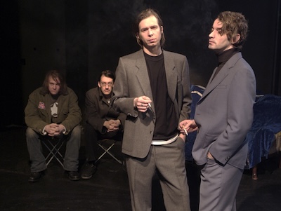 rockband "naked lunch" aus oesterreich /
mit oliver welter (guit., voc.), herwig zammernig (bass, voc), stefan deisenberger (keyboard, synths) (von links nach rechts)