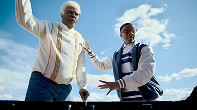 Tyler Perry und Jermaine Harris in Joe's College Road Trip