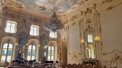Der Apollo-Saal von Schloss Esterházy in Fertöd.