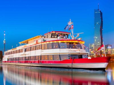 Das Schiff der MS-Admiral Tegetthoff