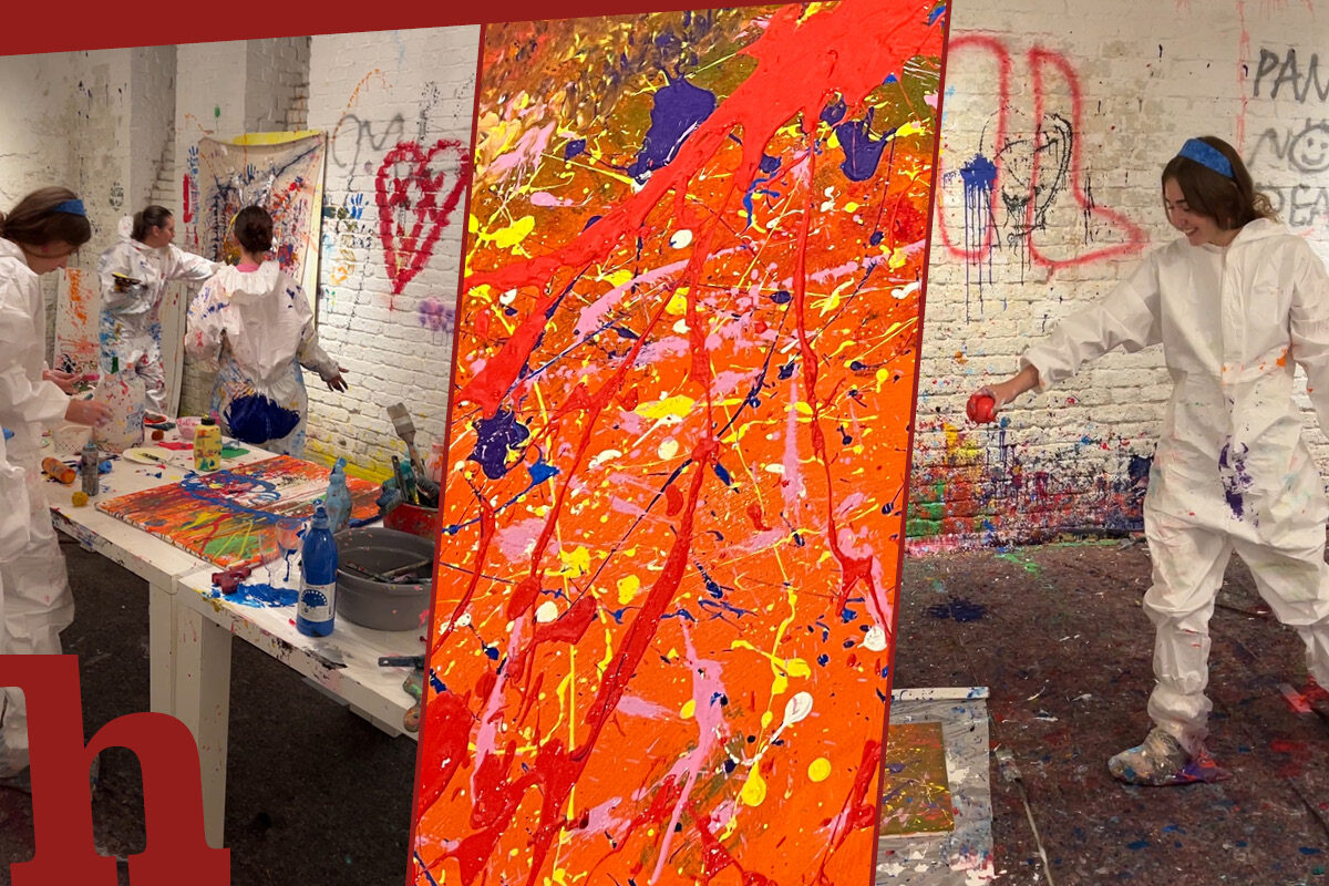 Gewinn Action Painting für 2 in Wien, Linz oder Graz