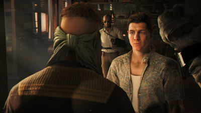 James Bond steht einem Terroristen mit Maskierung gegenüber in 007 First Light.