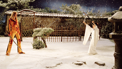 Kiddo im Duell mit O-Ren im Schnee