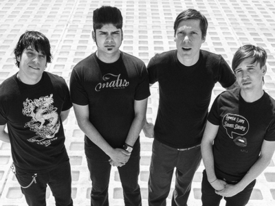 Billy Talent Bild in schwarz weiß