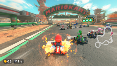 Super Mario bekommt in Mario Kart World einen Startbonus