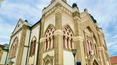 Die Synagoge von Nitra.
