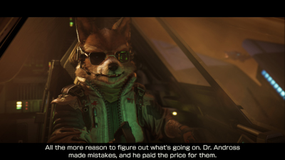 James McCloud im Intro von Star Fox auf Switch 2