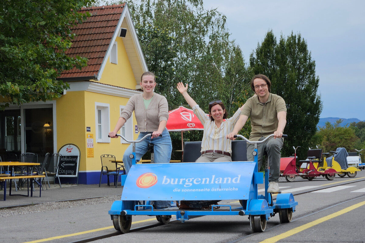 Draisinentour: Natur-Ausflüge im Burgenland Teil 3