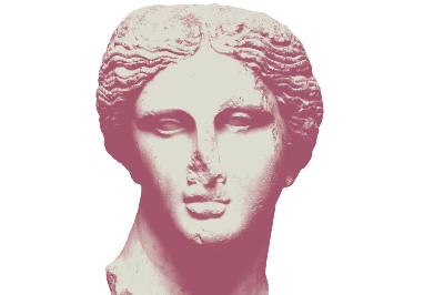 Historische Frauenbüste