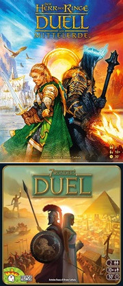 Herr der Ringe - Duell um Mittelerde und 7 Wonders Duel