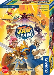 Tag Team - Spiel von Kosmos am Cover Comic-Kampfcharaktere