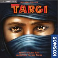Targi von Andreas Steiger. Cover des Spiels